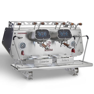 Bezzera Victoria 2 Group Coffee Machine for cafe , black color , front view